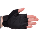 Тактичні рукавички без пальців військові BLACKHAWK Для риболовлі для полювання Поліестер Чорний (BC-4380) XL - зображення 3
