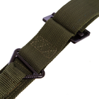 Тактичний поясний ремінь нейлоновий для сумок Blackhawk 125 x 3,5 см Оливковий (5547) - зображення 4