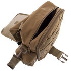 Міцна тактична сумка через плече військова мисливська однолямкова з тканини SILVER KNIGHT Хакі (170) - зображення 5