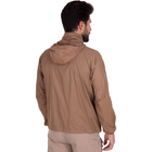 Легкая мужская ветровка куртка непромокаемая весенняя осенняя спортивная тактическая Pro Tactical Хаки (3448) XL - изображение 6