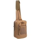 Тактический рюкзак с одной лямкой SILVER KNIGHT Сумка слинг Полиэстер (YQS-224) Коричневый - изображение 1