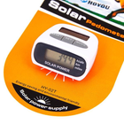 Шагомер счетчик шагов калорий электронный для бега спорта тренировок солнечный на пояс Solar (HY-02T) - изображение 6