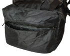 Тактическая крепкая сумка рюкзак 75 литров. Экспедиционный баул. Чёрный. ВСУ охота спорт туризм рыбалка 177 SV - изображение 8
