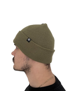 Зимова шапка хакі німецького бренду Stark Soul®, акрил, підкладка фліс, універсальний розмір - зображення 1