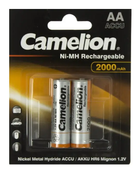 Батарейка лужна Camelion AA/R06 (1.2V, Ni-Mh, 2000mAh, блістер, 2шт)