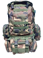 Тактический рюкзак с подсумками BTMF 55 л Мультикам - изображение 1