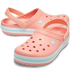Сабо Crocs Crocband 39 р 25-25.5 см Персиковые 11016-7H5-M7/W9 Melon / Ice Blue