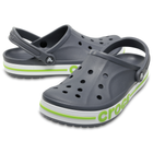 Сабо Crocs Bayaband Clog 36 р 22.5-23 см Серые с зеленым 205089-0A3-M4/W6 Charcoal