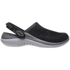 Сабо Crocs LiteRide 360 Clog 37 р 23.2-24 см Черные с серым 206708-M5/W7 Light Black/Slate Grey