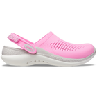 Сабо Crocs LiteRide 360 Clog 36 р 22.5-23 см Розовые с серым 206708-M4/W6 Taffy Pink