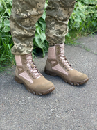 Берцы мужские тактические ShoesBand Песочные Натуральный сверхпрочный нубук 42 (27,5 см) (S84151) - изображение 2