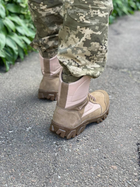 Берцы мужские тактические ShoesBand Песочные Натуральный сверхпрочный нубук 45 (29,5 см) (S84151) - изображение 4