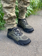 Кросівки чоловічі тактичні ShoesBand Хакі на чорній підошві Натуральна шкіра 41 (27 см) (S84141-3) - зображення 4