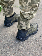 Кроссовки мужские тактические ShoesBand Хаки на черной подошве Натуральная кожа 41 (27 см) (S84141-3) - изображение 5