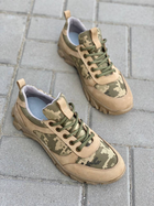 Кросівки чоловічі тактичні ShoesBand Пісочні Натуральний надміцний нубук з шкіряною устілкою 42 (28 см) (S31001) - зображення 2