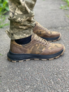 Кроссовки мужские тактические ShoesBand Коричневые Натуральный нубук с текстильной сеткой 44 (29 см) (S32001-1) - изображение 1