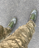Кроссовки женские тактические ShoesBand Хаки Натуральный нубук с текстильной сеткой 38 (24,5-25 см) (S32011) - изображение 5