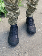 Кросівки чоловічі тактичні ShoesBand Чорні Натуральна шкіра з текстильною сіткою 43 (28-28,5см) - зображення 2