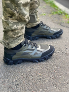 Кроссовки мужские тактические ShoesBand Хаки на черной подошве Натуральная кожа 45 (29,5 см) (S84141-3) - изображение 2