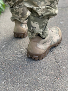 Кросівки чоловічі тактичні ShoesBand камуфляжні Хакі Надміцна натуральна замша розмір 44 (29-29,5см) - зображення 5