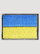 Шеврон на липучке Флаг Украины 45 х 30 мм. (133127) - изображение 1