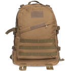 Рюкзак тактический трехдневный SILVER KNIGHT V-40л хаки 3D - изображение 4