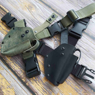 Кобура пистолетная для ПМ-Форт, кобура набедренная для Макарова, кейс оружейный армейский/военный тактический - изображение 4