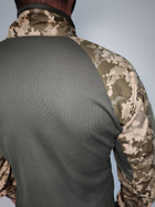 Тактическая рубашка UBACS LeRoy цвет - пиксель-олива (54) - изображение 3
