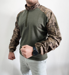 Тактическая рубашка UBACS LeRoy цвет – мультикам+олива (54) - изображение 1