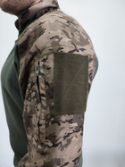 Тактическая рубашка UBACS LeRoy цвет – мультикам+олива (50) - изображение 3