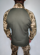 Тактическая рубашка UBACS LeRoy цвет - пиксель-олива (62) - изображение 2