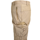 Тактичні штани Lesko B001 Sand (L) однотонні чоловічі з теплою підкладкою та кишенями на блискавці - зображення 3