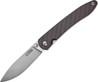 Нож CJRB Knives Ria SW 12C27N CF Black (27980292) - изображение 1