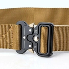 Ремінь тактичний військовий Assault Belt з пряжкою Cobra Койот (для штанів або розвантажувального поясу) 1104-C - зображення 4