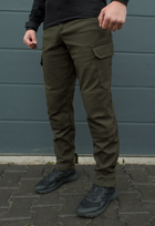 Утеплённые тактические штаны на флисе XS modern khaki fleece - изображение 5