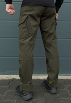 Утеплённые тактические штаны на флисе XS modern khaki fleece - изображение 6