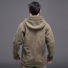 Тактична куртка / вітровка Pave Hawk Softshell olive S - зображення 5