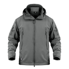 Тактична куртка / вітровка Pave Hawk Softshell grey XXXXL