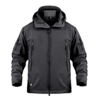 Тактическая куртка / ветровка Pave Hawk Softshell black XS - изображение 1