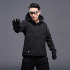 Тактическая куртка / ветровка Pave Hawk Softshell black XS - изображение 3