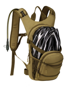 Рюкзак тактический спортивный для гидратора Protector Plus S453 coyote - изображение 6