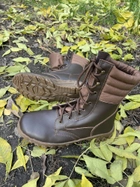 Берці зимові полегшені, взуття для військових KROK BЗ1, 40 розмір, коричневі, 01.40 - зображення 3