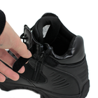 Ботинки мужские демисезонные Lesko 6675 Black р.39 влагостойкие на шнурках - изображение 4