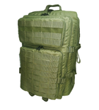 Крепкий тактический штурмовой рюкзак на 38 литров олива - изображение 1