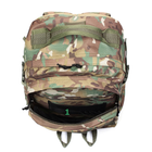Крепкий походный тактический рюкзак с органайзером на 40 литров мультикам - изображение 8