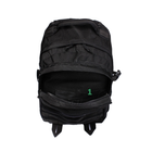 Походный тактический рюкзак с органайзером и поясным ремнем на 40 литров Черный - изображение 8