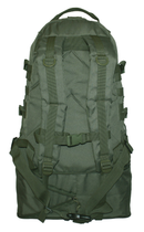 Тактический рюкзак трансформер на 40-60 литров темная олива с поясным ремнем - изображение 7
