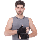 Рукавички тактичні без пальців, рукавички, рукавички багатоцільові розмір M Чорні SB-161591 - зображення 9