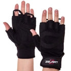 Рукавички тактичні без пальців, рукавички, рукавички багатоцільові розмір M Чорні SB-161591 - зображення 10