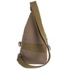 Рюкзак тактический однолямочный сумка-слинг тактическая однолямочный V-3 л Хаки 727 - изображение 3